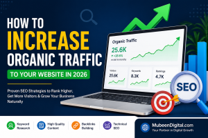  Increase organic traffic